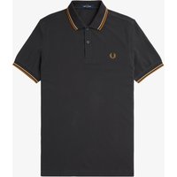 Fred Perry Poloshirt in Piqué-Qualität mit Kontraststreifen von Fred Perry