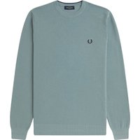 Fred Perry Pullover aus Baumwolle mit Reiskorn-Struktur in XL von Fred Perry