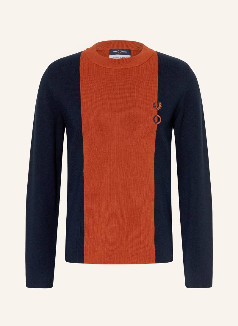 Fred Perry Pullover blau von Fred Perry
