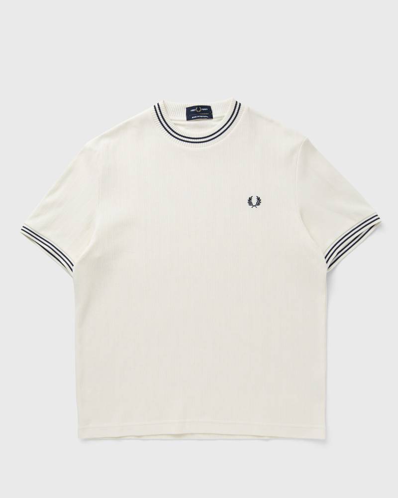 Fred Perry RIBBED JERSEY T-SHIRT men Shortsleeves beige in Größe:L Fred Perry RIBBED JERSEY T-SHIRT men Shortsleeves beige in Größe:L von Fred Perry