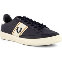 Fred Perry Herren Sneaker blau Glattleder von Fred Perry