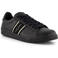 Fred Perry Herren Sneaker schwarz Glattleder von Fred Perry