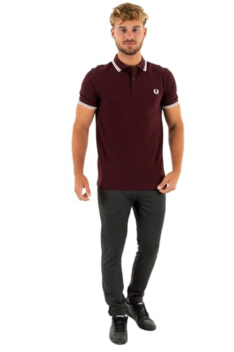 Fred Perry Twin Tipped Poloshirt Herren - L von Fred Perry