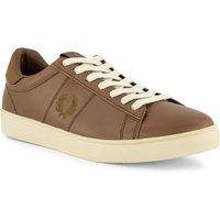 Fred Perry Herren Sneaker braun Glattleder von Fred Perry