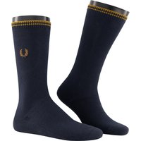 Fred Perry Herren Socken blau Baumwolle unifarben von Fred Perry