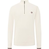 Fred Perry Troyer in Waffelstrick mit Logo-Stickerei in XL von Fred Perry