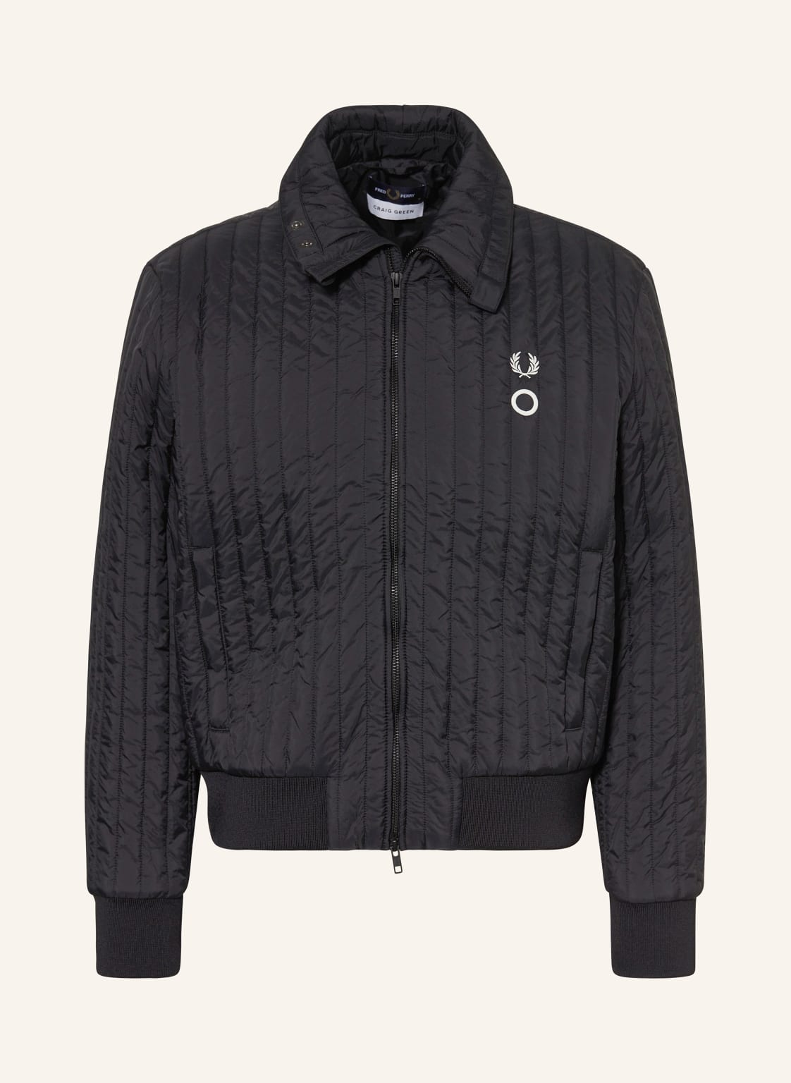 Fred Perry Steppjacke schwarz von Fred Perry