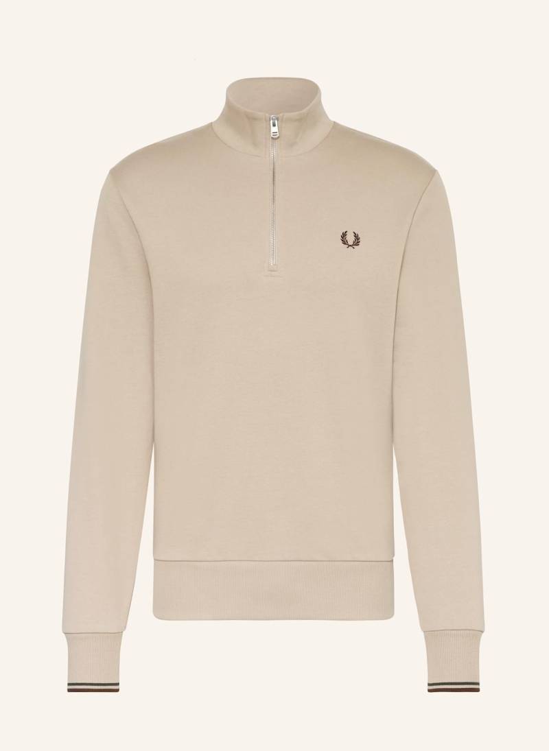 Fred Perry Sweat-Troyer beige von Fred Perry