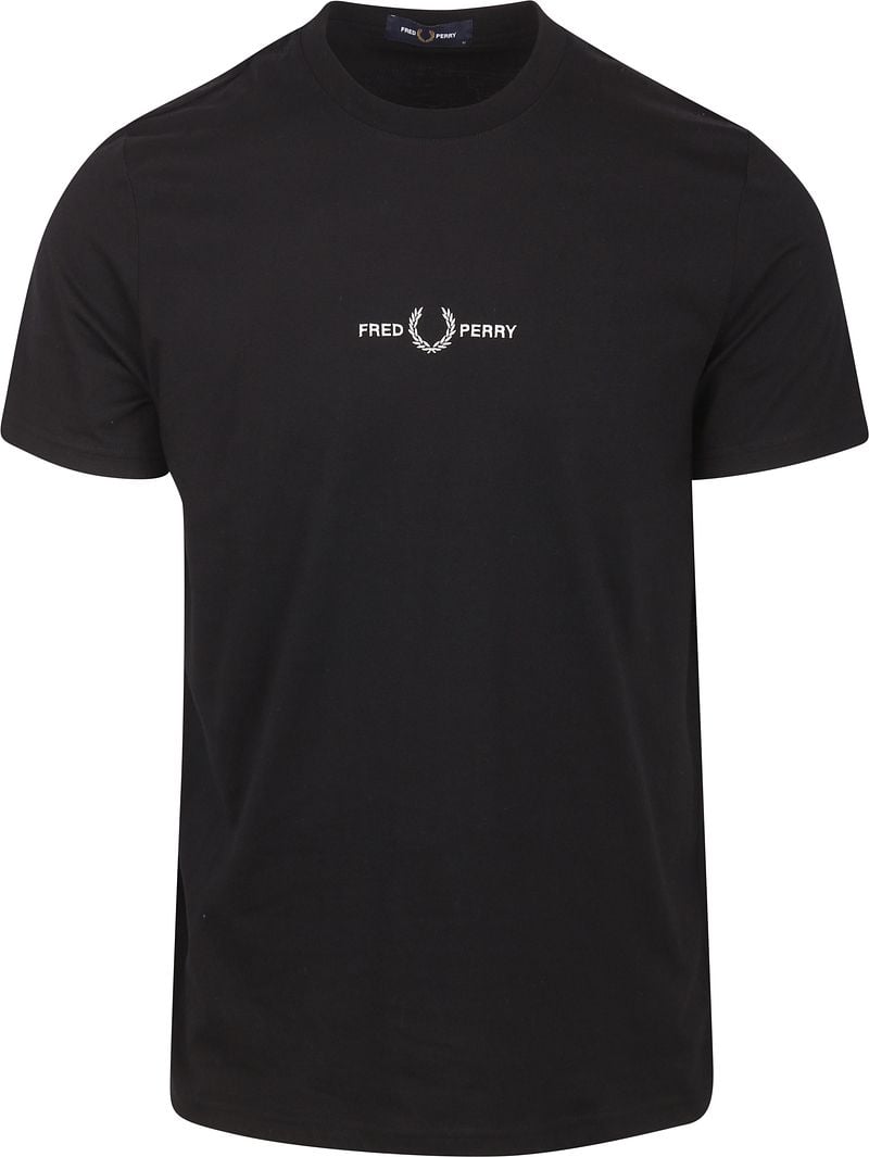 Fred Perry T-Shirt M4580 Schwarz - Größe S von Fred Perry