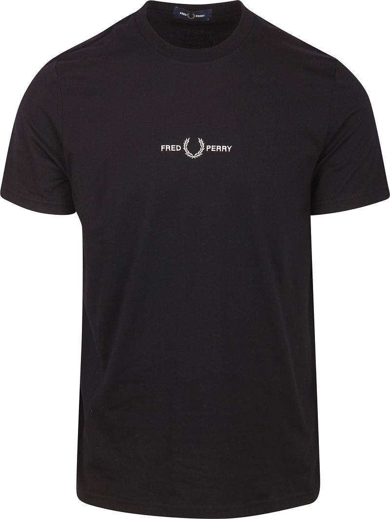 Fred Perry T-Shirt M4580 Schwarz - Größe XXL von Fred Perry