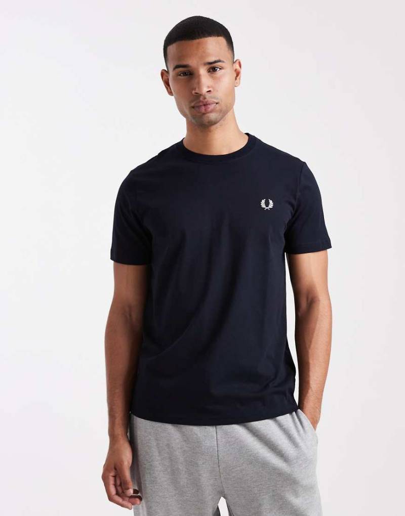 Fred Perry - T-Shirt in Marineblau von Fred Perry