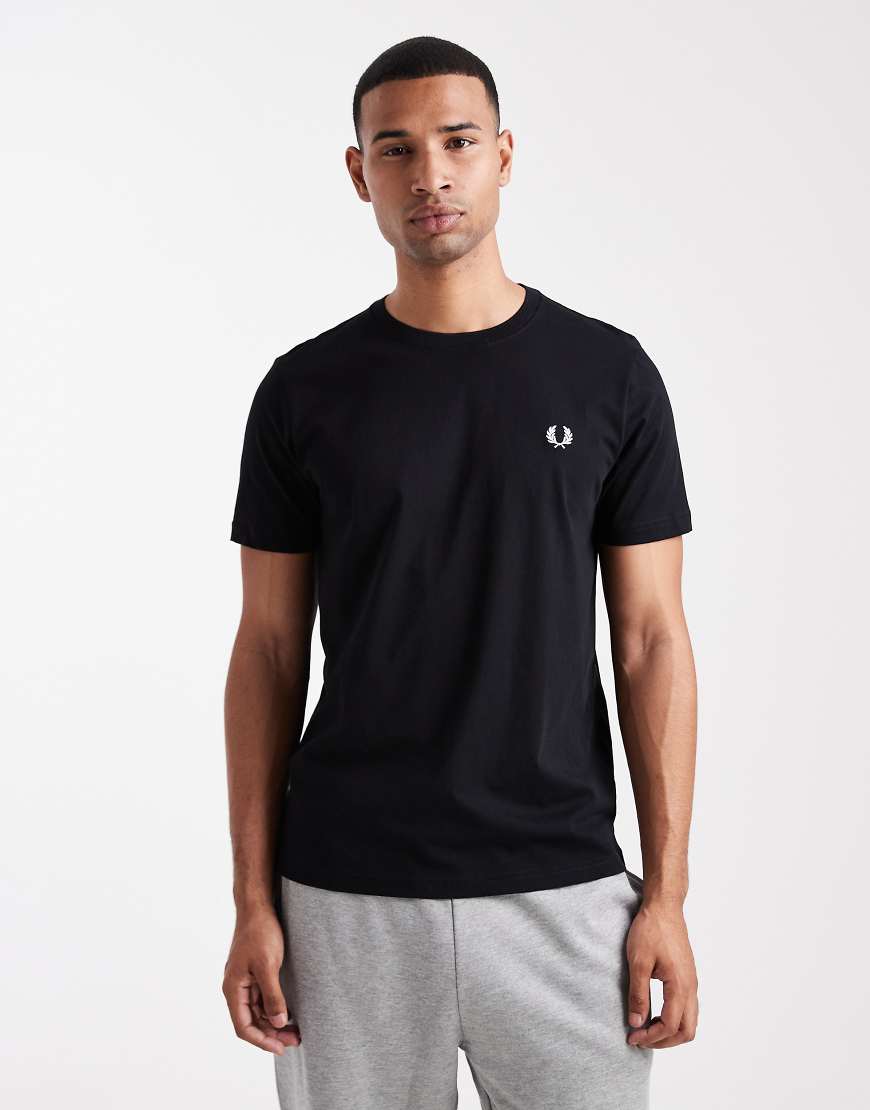 Fred Perry - T-Shirt in Schwarz von Fred Perry