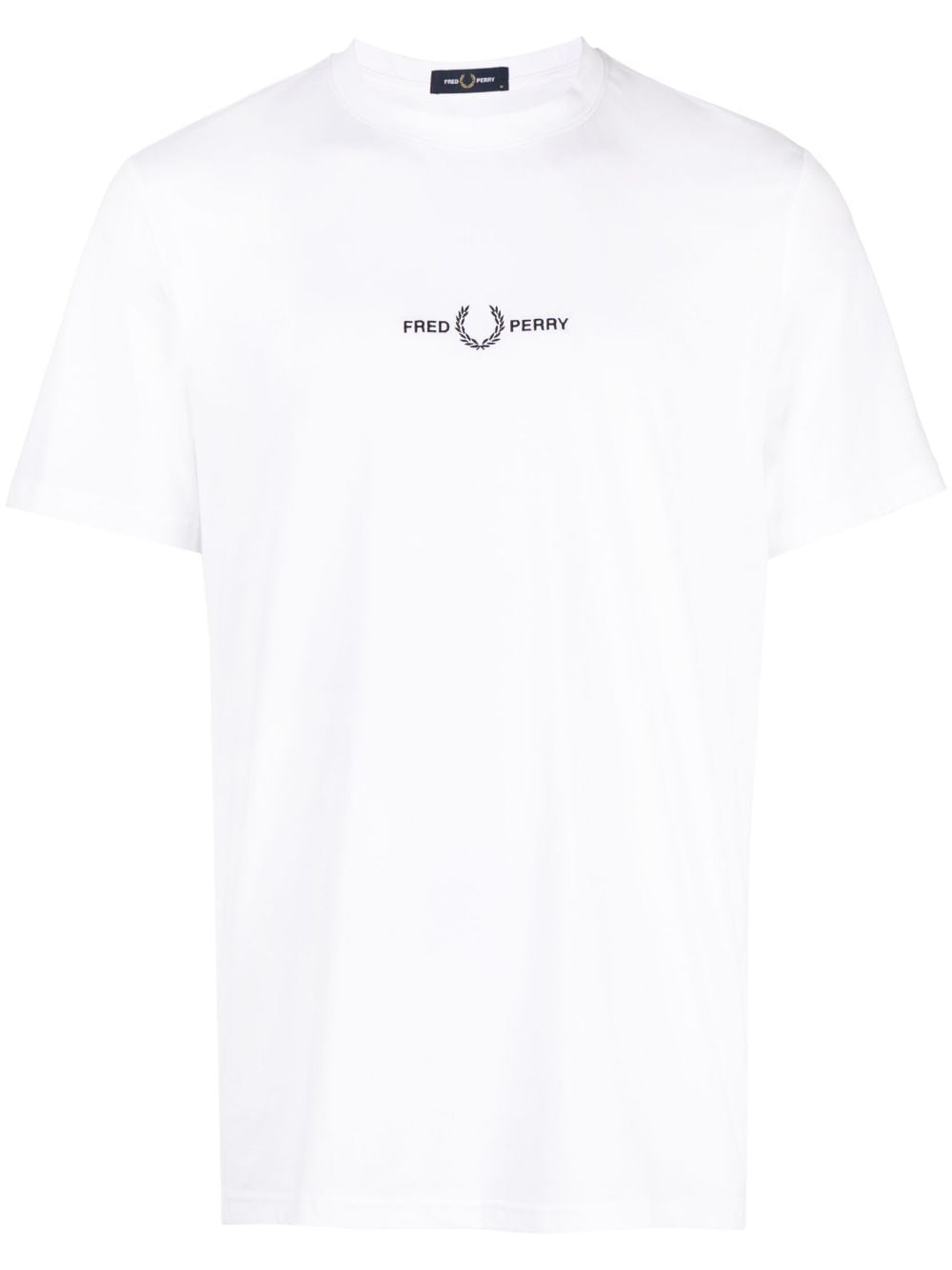 Fred Perry T-Shirt mit Logo-Print - Weiß von Fred Perry