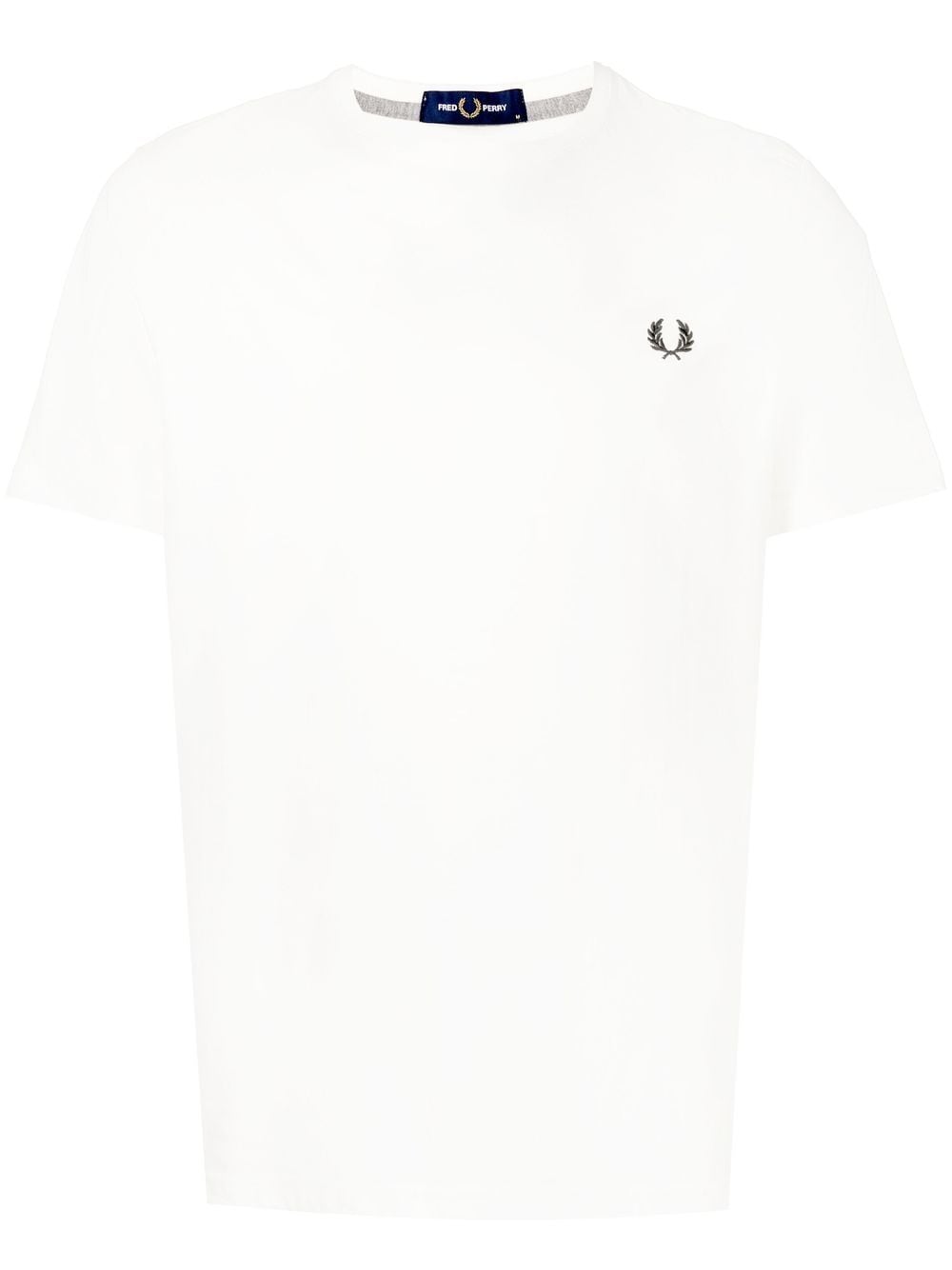 Fred Perry T-Shirt mit Logo-Stickerei - Weiß von Fred Perry