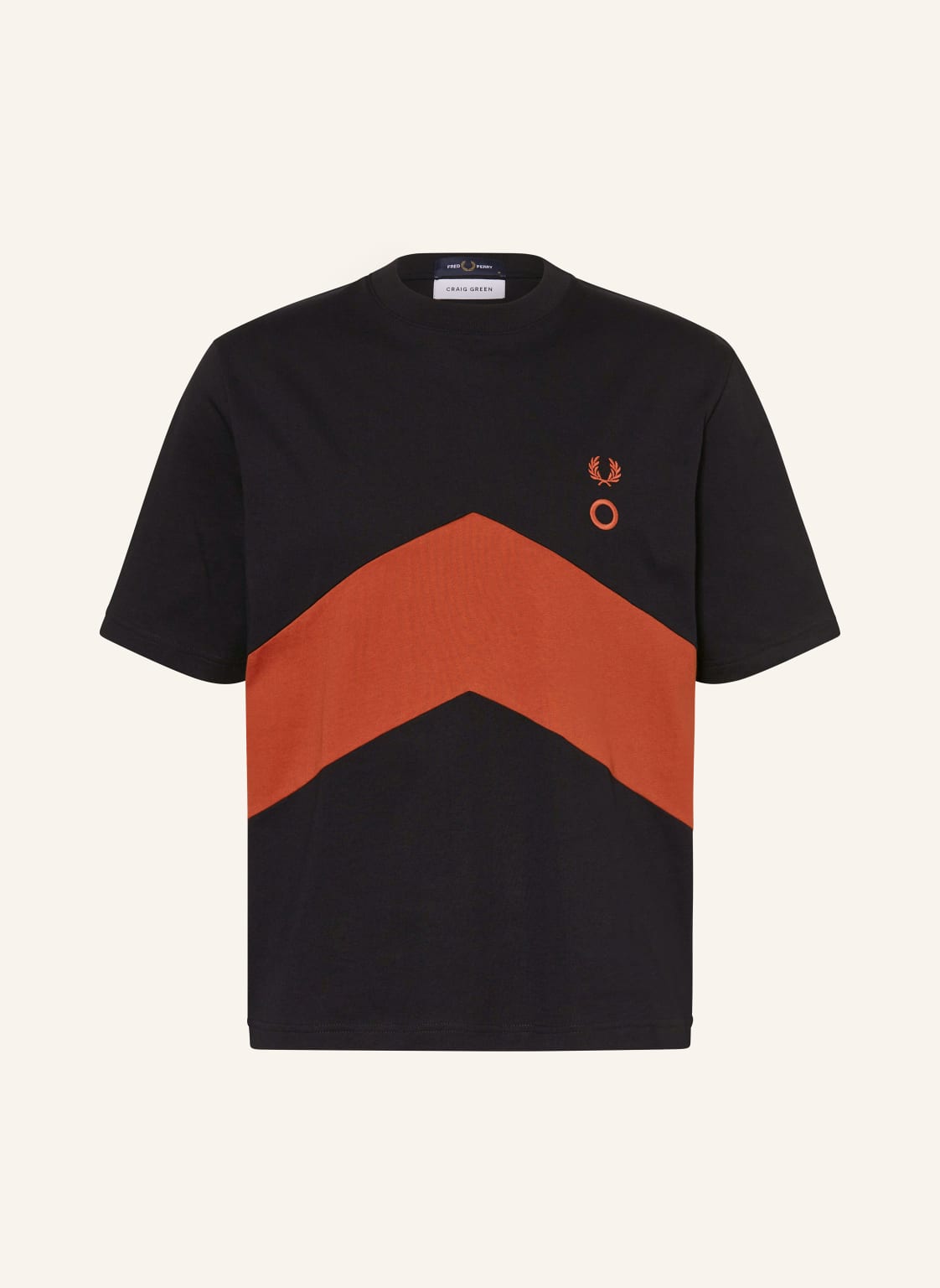 Fred Perry T-Shirt schwarz von Fred Perry
