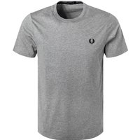 Fred Perry Herren T-Shirt grau Baumwolle meliert von Fred Perry