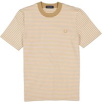 Fred Perry Herren T-Shirt beige gestreift Fred Perry Herren T-Shirt beige gestreift von Fred Perry