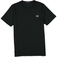 Fred Perry Herren T-Shirt grün Baumwolle von Fred Perry