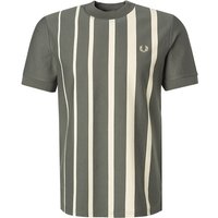 Fred Perry Herren T-Shirt grün gestreift Fred Perry Herren T-Shirt grün gestreift von Fred Perry