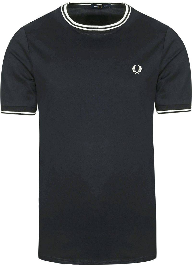 Fred Perry T-shirt Dunkelgrün T50 - Größe L von Fred Perry