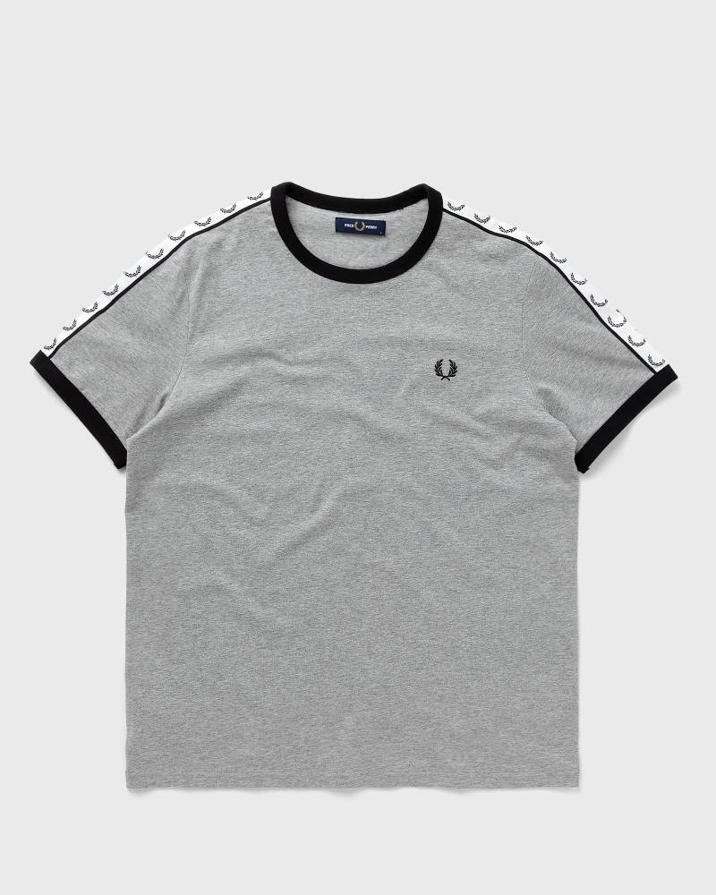 Fred Perry TAPED RINGER T-SHIRT men Shortsleeves grey in Größe:M von Fred Perry