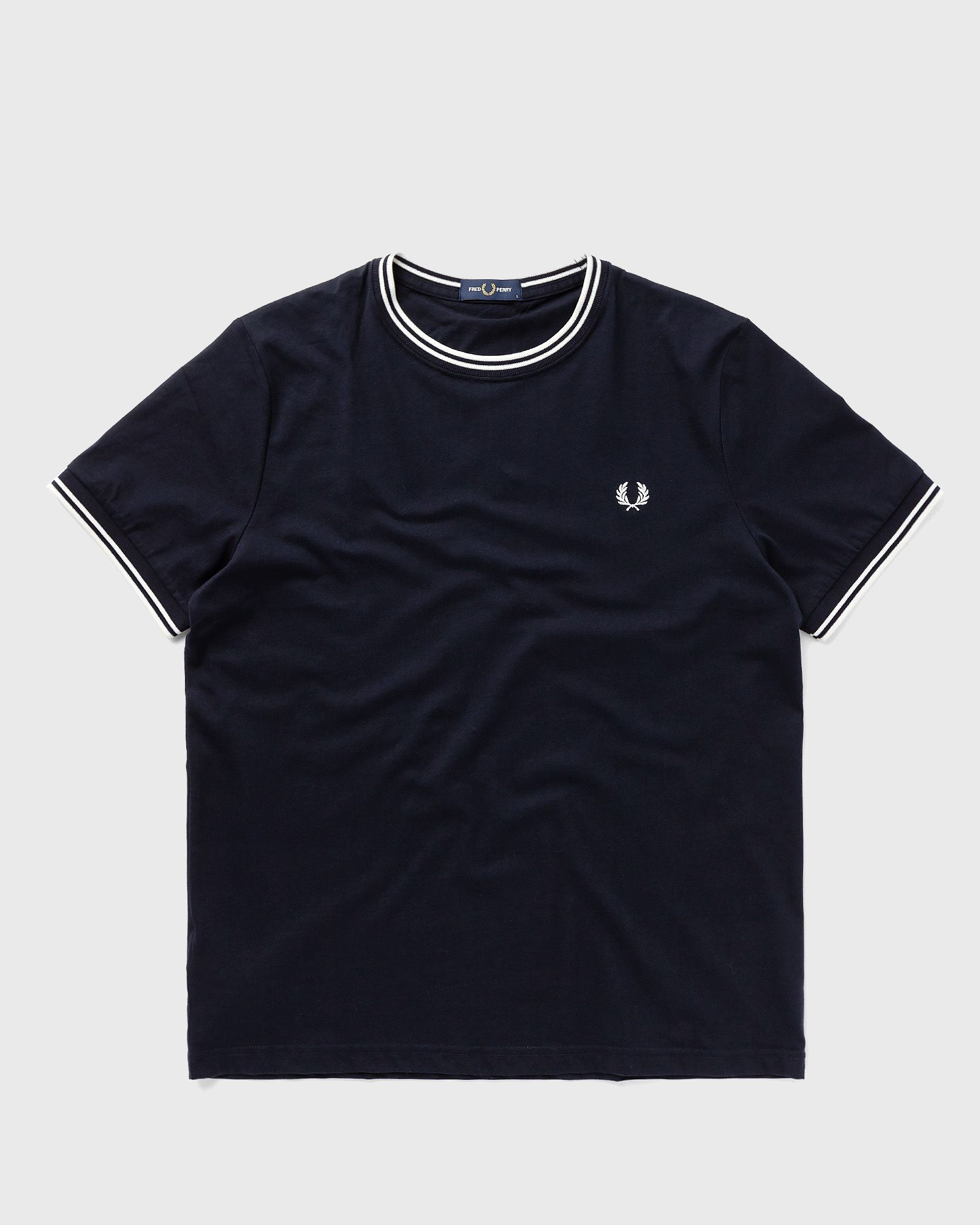 Fred Perry TWIN TIPPED T-SHIRT men Shortsleeves blue in Größe:M von Fred Perry