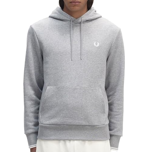 Fred Perry Tipped Kapuzenpullover Herren - L von Fred Perry