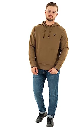 Fred Perry Tipped Kapuzenpullover Herren - L von Fred Perry