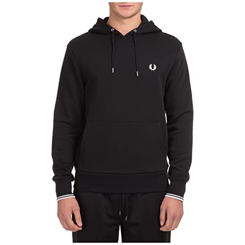 Fred Perry Tipped Kapuzenpullover Herren - L von Fred Perry