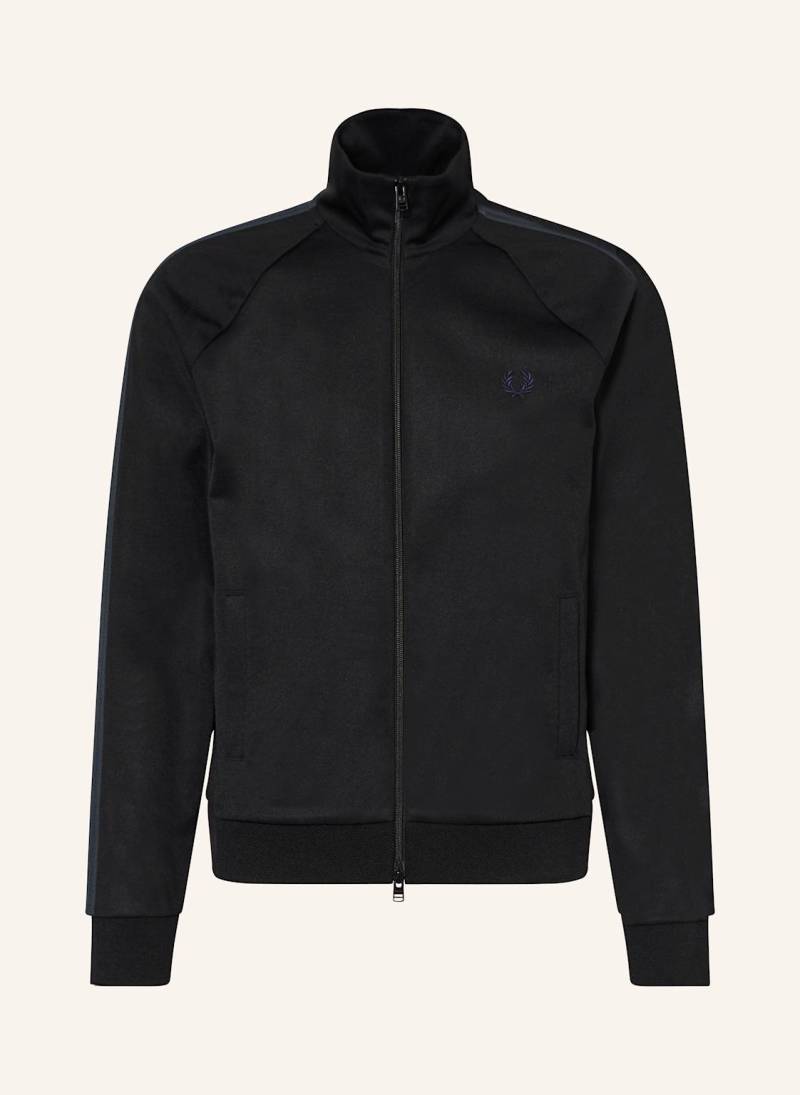 Fred Perry Trainingsjacke Mit Galonstreifen schwarz von Fred Perry