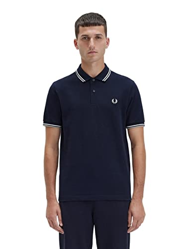 POLO NVY/SNWHT/SGRASS-R64 von Fred Perry