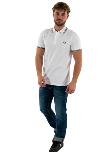 Fred Perry Twin Tipped Poloshirt Herren - L von Fred Perry