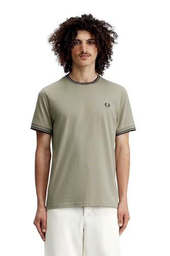 Fred Perry Twin Tipped Shirt Herren - M von Fred Perry