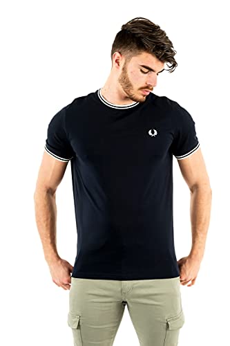 Fred Perry Twin Tipped T-Shirt, T-Shirt - XS von Fred Perry