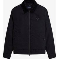 Fred Perry Urbane Jacke mit Cordkragen und gesteppten Innenfutter in M von Fred Perry