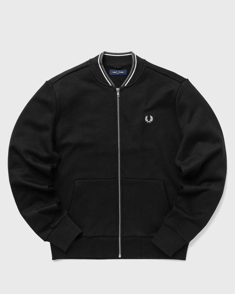 Fred Perry ZIP THROUGH SWEATSHIRT men Zippers black in Größe:XXL von Fred Perry