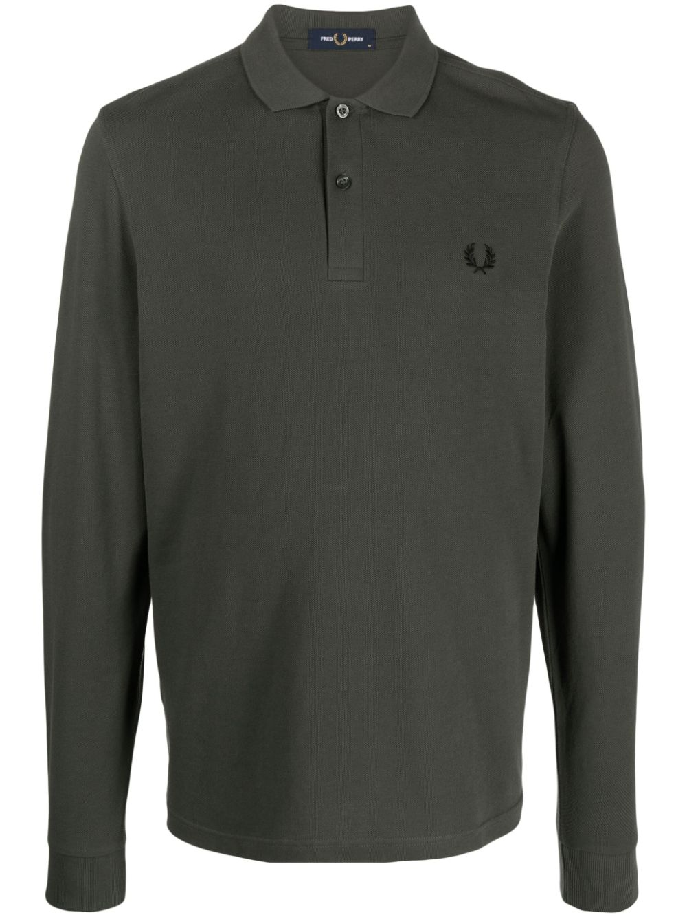 Fred Perry Poloshirt mit Logo-Stickerei - Grün von Fred Perry