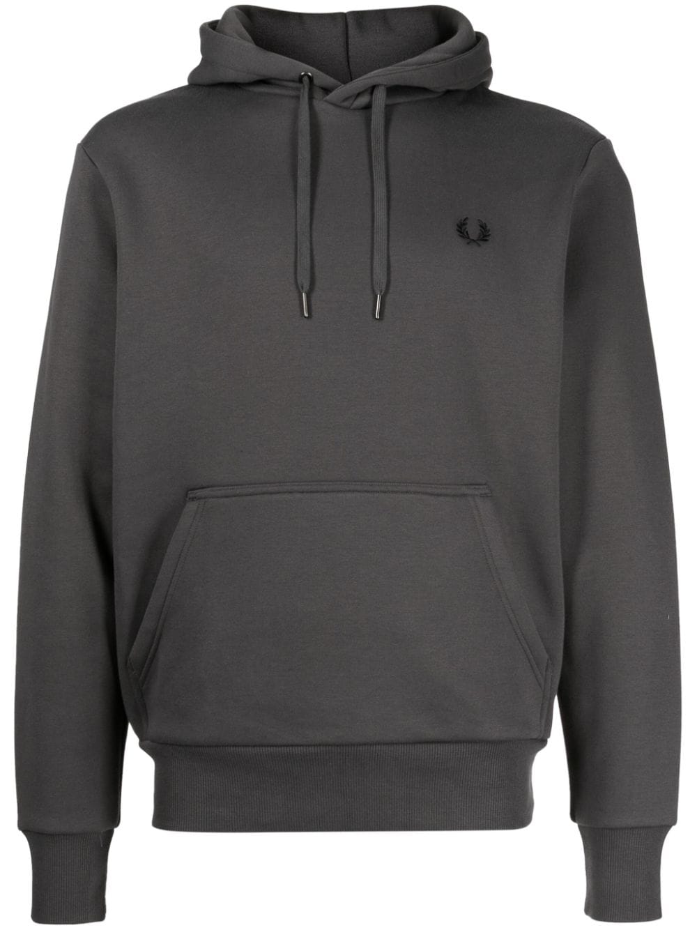 Fred Perry Hoodie mit Logo-Streifen - Grau von Fred Perry