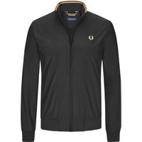 Fred Perry Klassischer Blouson mit Zip und Logo-Stickerei in S von Fred Perry