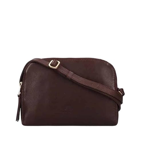 Fred de la Bretoniere Damen FRB0402 Crossbody vegetable ta, Dark Brown, Einheitsgröße EU von Fred de la Bretoniere