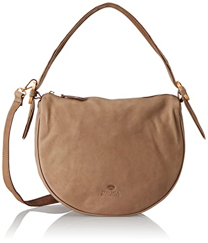 Fred de la Bretoniere Damen FRB0405 Shoulderbag soft grain, Brown, Einheitsgröße EU von Fred de la Bretoniere