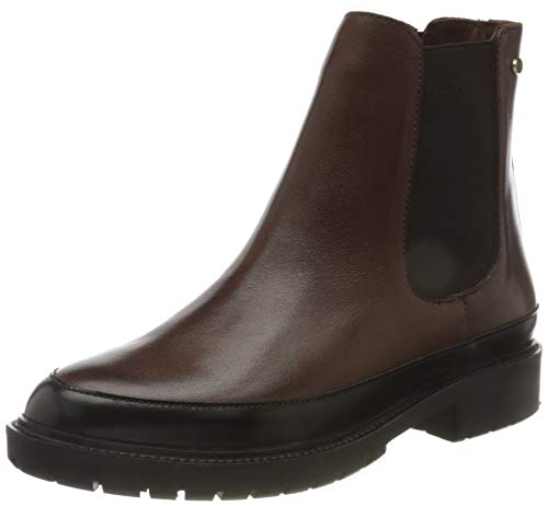 Fred de la Bretoniere Damen FRS0717 Chelsea Ankle Boot 3 cm Soft Nappa Leather, Brown, 37 EU von Fred de la Bretoniere