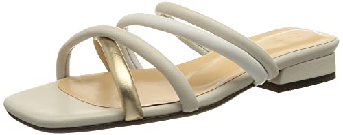 Fred de la Bretoniere Damen FRS1201 Hausschuh, beige White, 37 EU von Fred de la Bretoniere