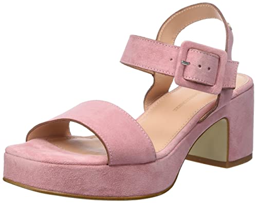 Fred de la Bretoniere Damen FRS1446 Suede Heeled Sandal, Rose, 39 EU von Fred de la Bretoniere