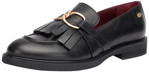 Fred de la Bretoniere Damen Paris with Decorative Detail Loafer, Black, 37 EU von Fred de la Bretoniere