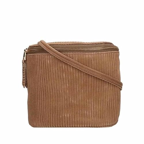 Fred de la Bretoniere Women's FRB0243 Crossbody Printed Suede Bag, beige von Fred de la Bretoniere