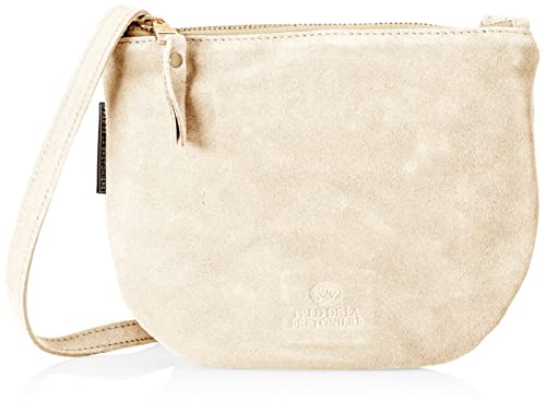 Fred de la Bretoniere Women's FRB0355 Crossbody Suede Bag, beige von Fred de la Bretoniere