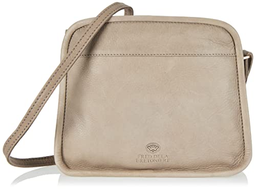 Fred de la Bretoniere Women's FRB0413 Crossbody Soft Grain Leather Bag, Taupe von Fred de la Bretoniere