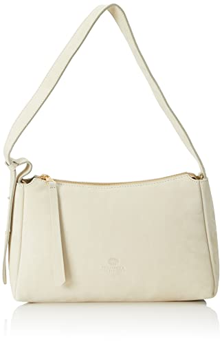 Fred de la Bretoniere Women's FRB0427 Shoulderbag Nubuck Leather Bag, beige von Fred de la Bretoniere