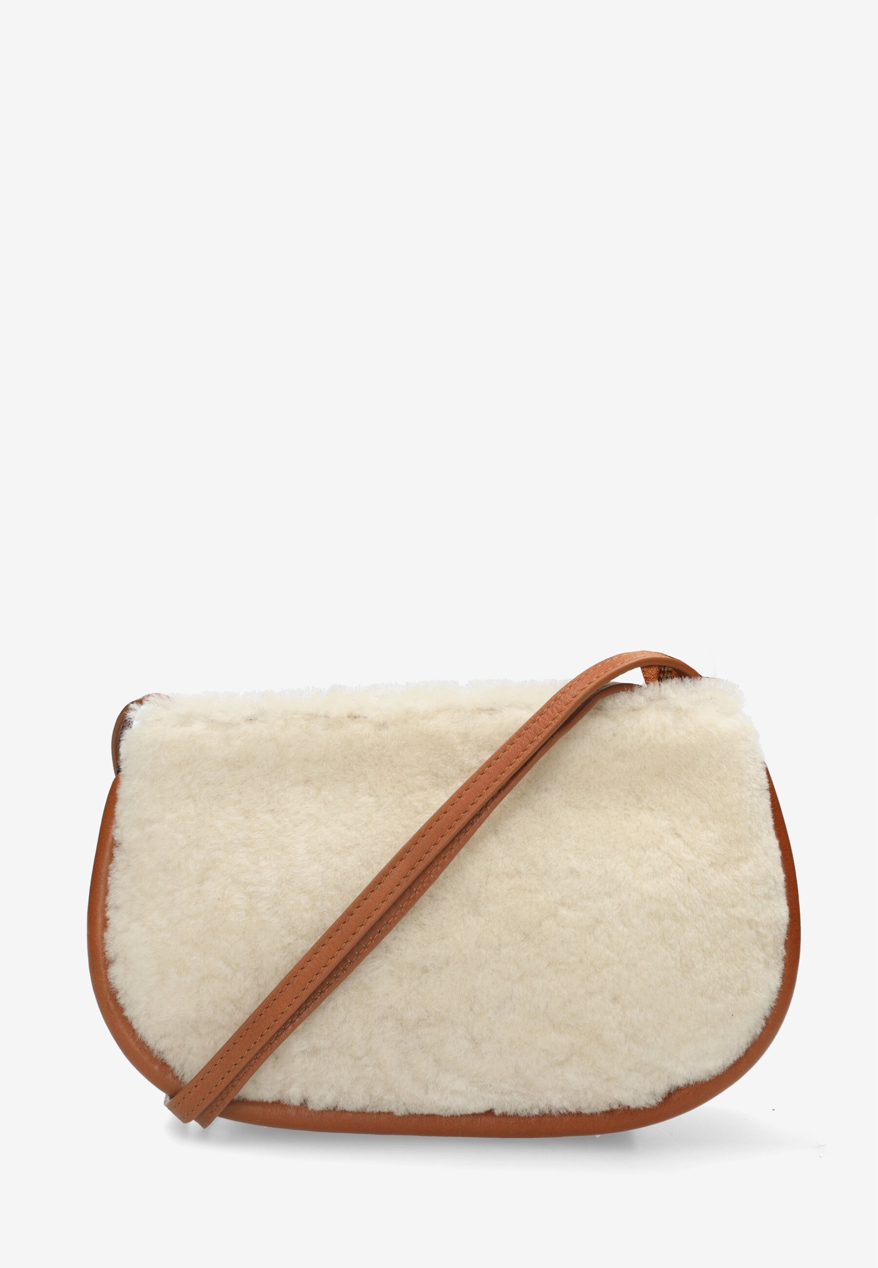 Crossbody Bag Elle Off White/Cognac von Fred de la bretoniere